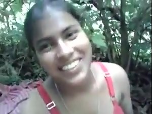 Tamil village girl outdoor fuck