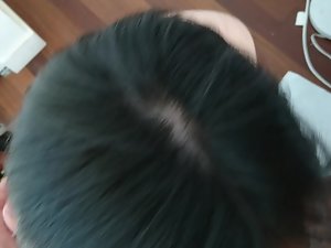 My Chinese GF giving head part 1